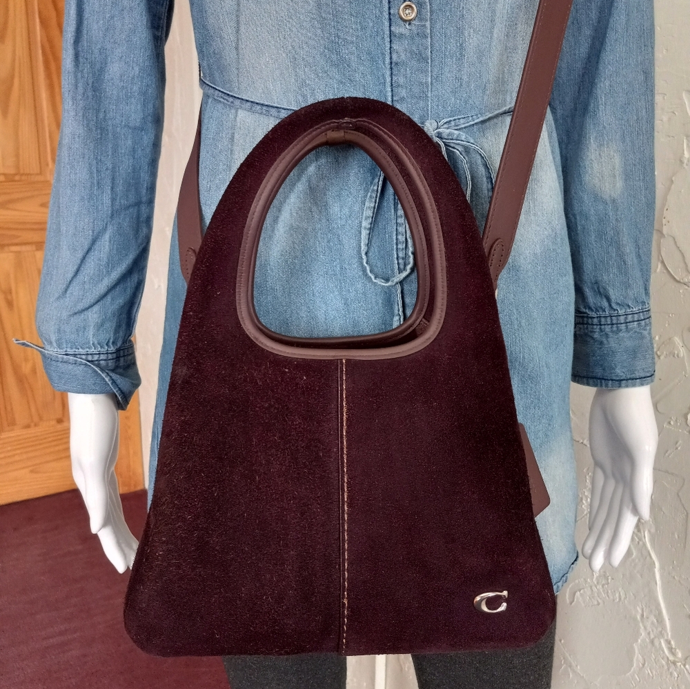 Coach Lana Shoulder Bag 23, Mahogany, Custom Dyed - Picture 13 of 14